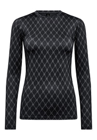 FORUDBESTILLING - HTD Logo Bluse, Sort