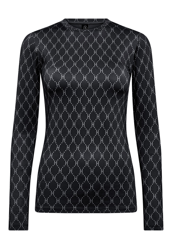 FORUDBESTILLING - HTD Logo Bluse, Sort