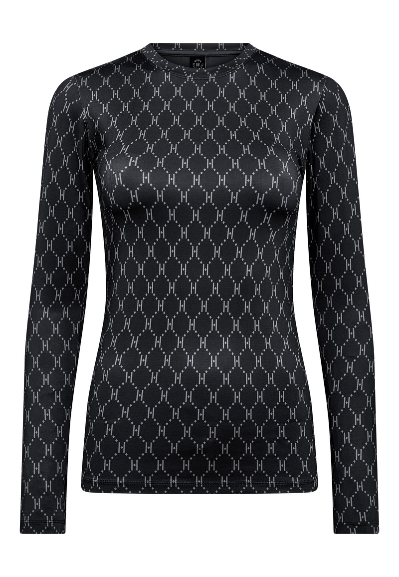 FORUDBESTILLING - HTD Logo Bluse, Sort