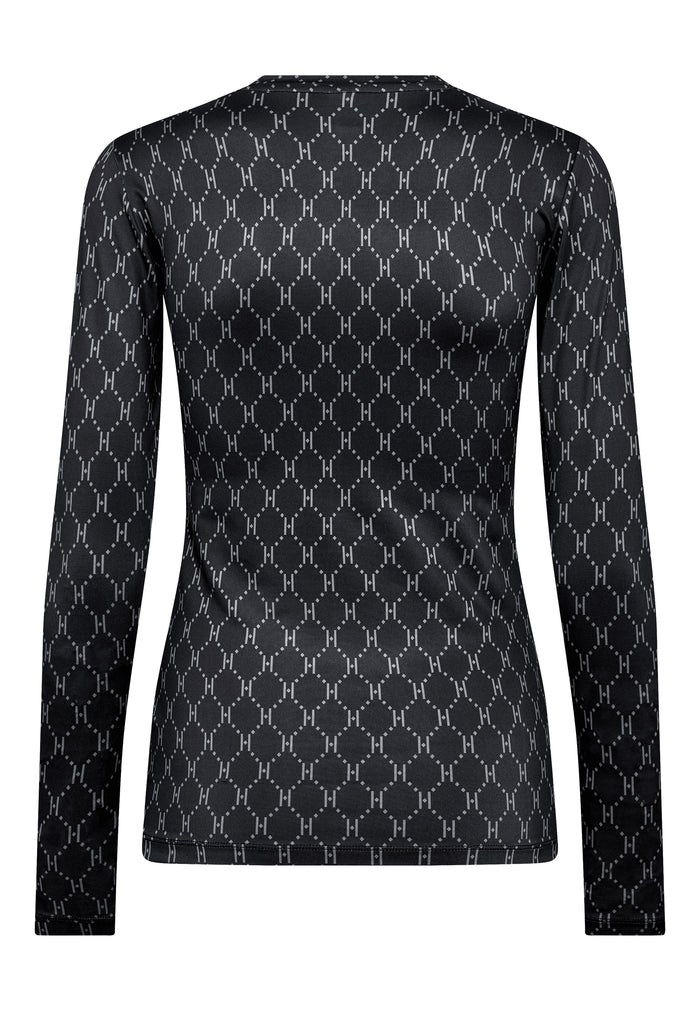 FORUDBESTILLING - HTD Logo Bluse, Sort