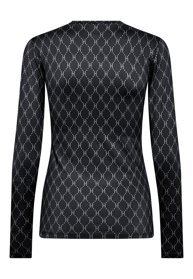 FORUDBESTILLING - HTD Logo Bluse, Sort