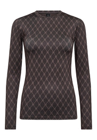 HTD Logo Bluse, Brun