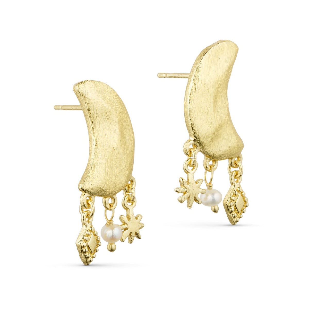 Noelle Øreringe, Guldbelagt