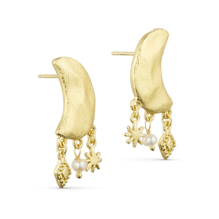 Noelle Øreringe, Guldbelagt