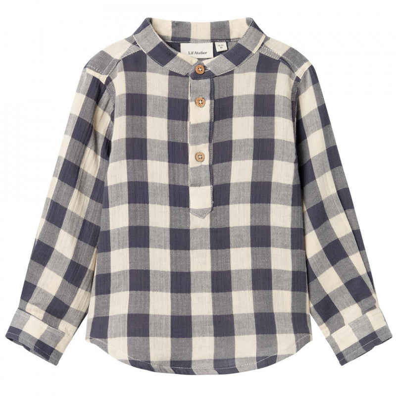 LIL' ATELIER ROSO LOOSE SHIRT - PERISCOPE