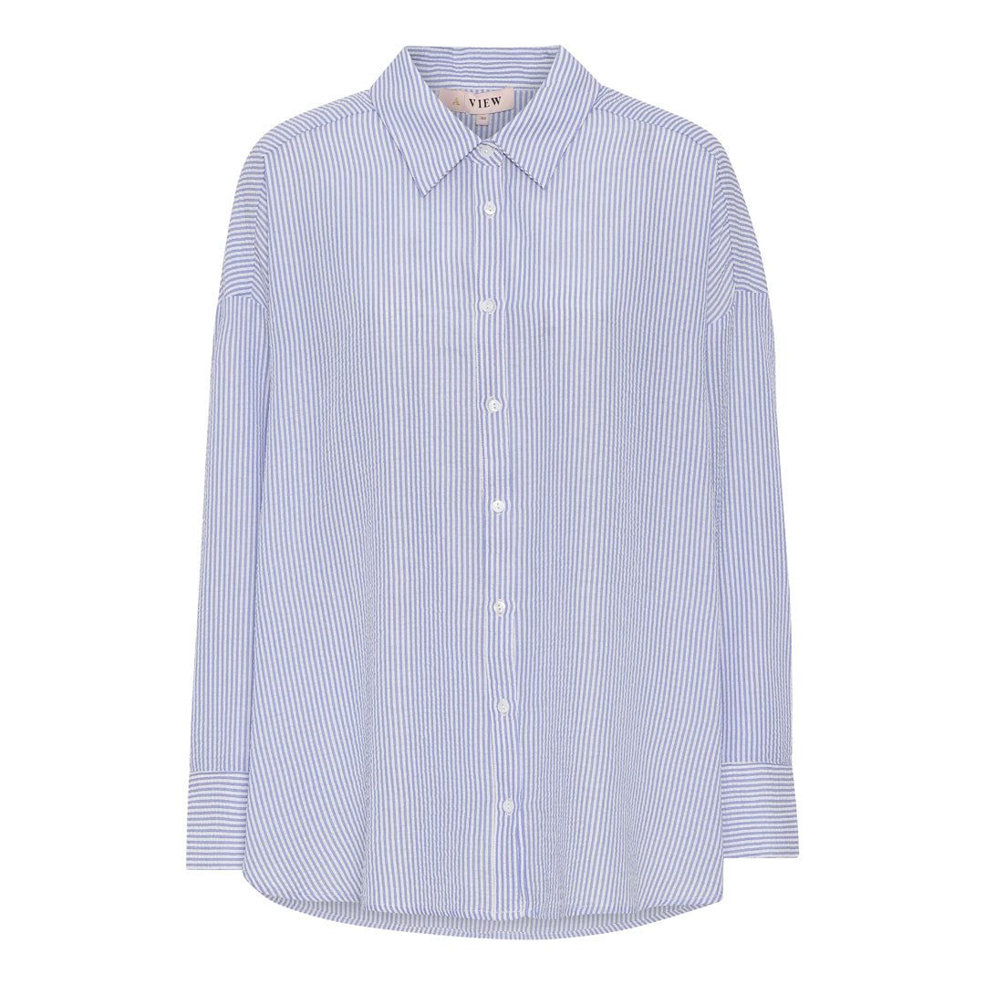 Sonja Skjorte, Blue/White