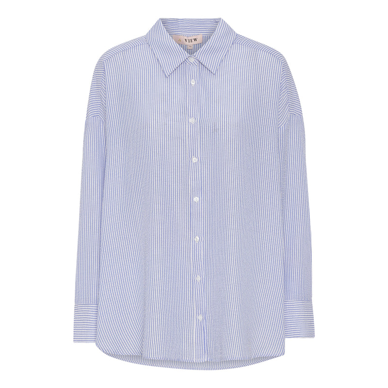 Sonja Skjorte, Blue/White
