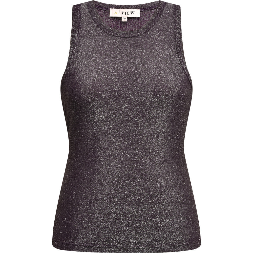 Eva Glimmer Top Plum