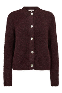 Audrey Strik Cardigan, Bordeaux