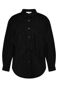 Fringe Skjorte, Sort