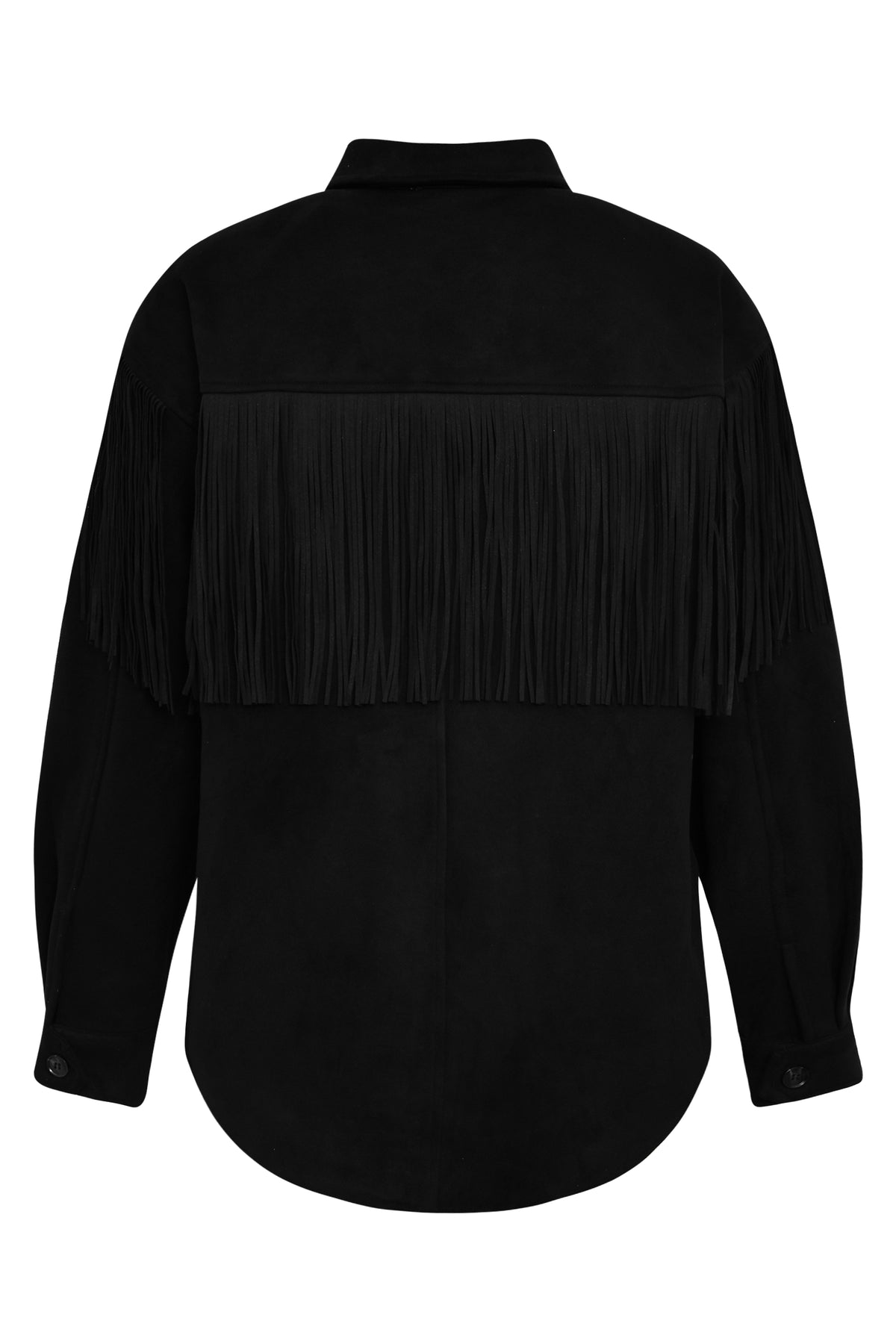 Fringe Skjorte, Sort