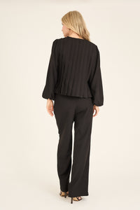 Fiona Bluse, Sort