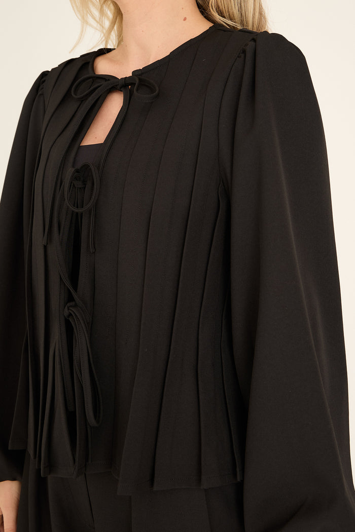 Fiona Bluse, Sort