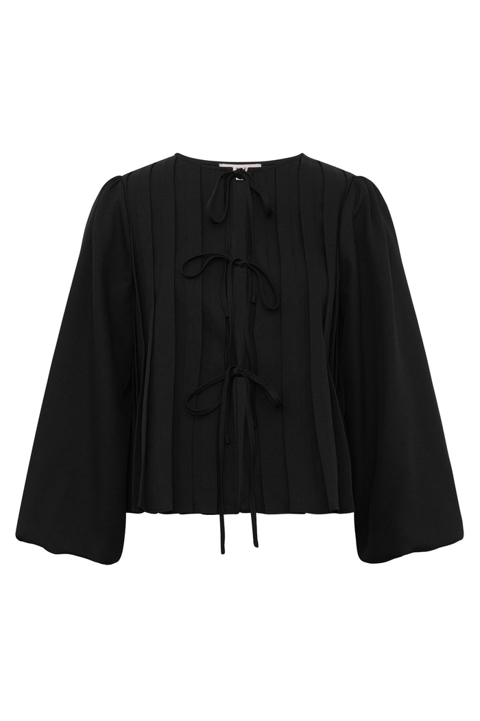Fiona Bluse, Sort
