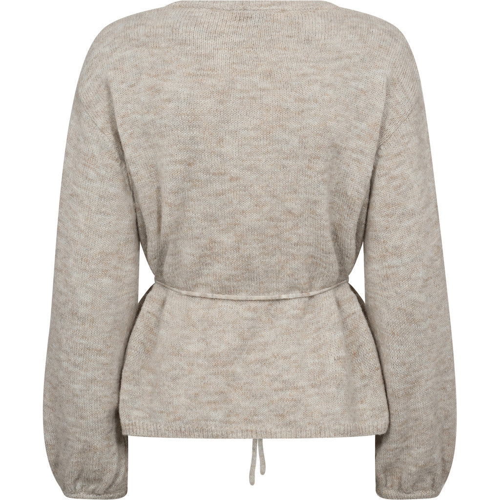 Lisette Strik Cardigan, Sand