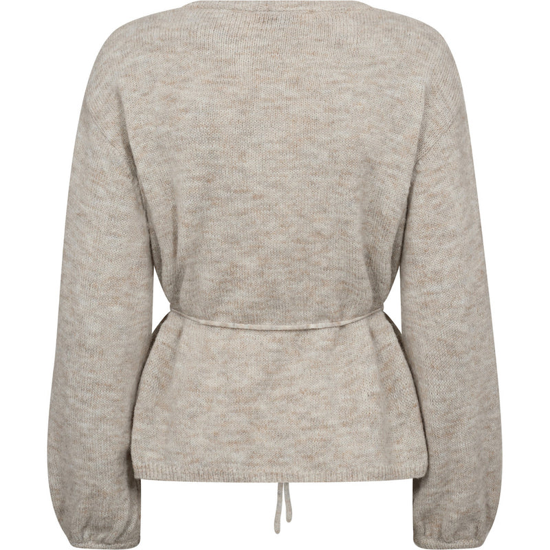 Lisette Strik Cardigan, Sand