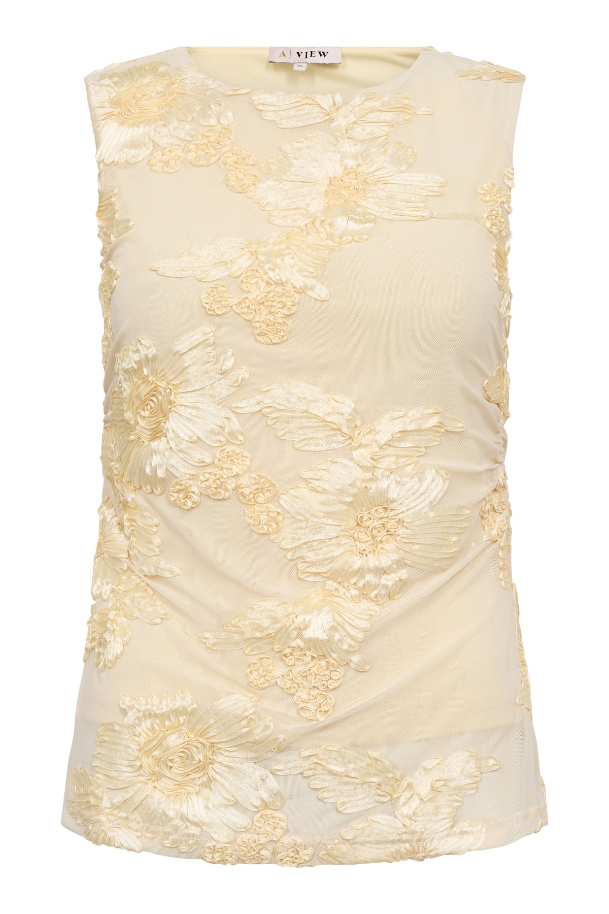Romy Top, Pale Yellow