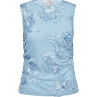 Romy Top, Light Blue