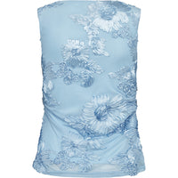 Romy Top, Light Blue