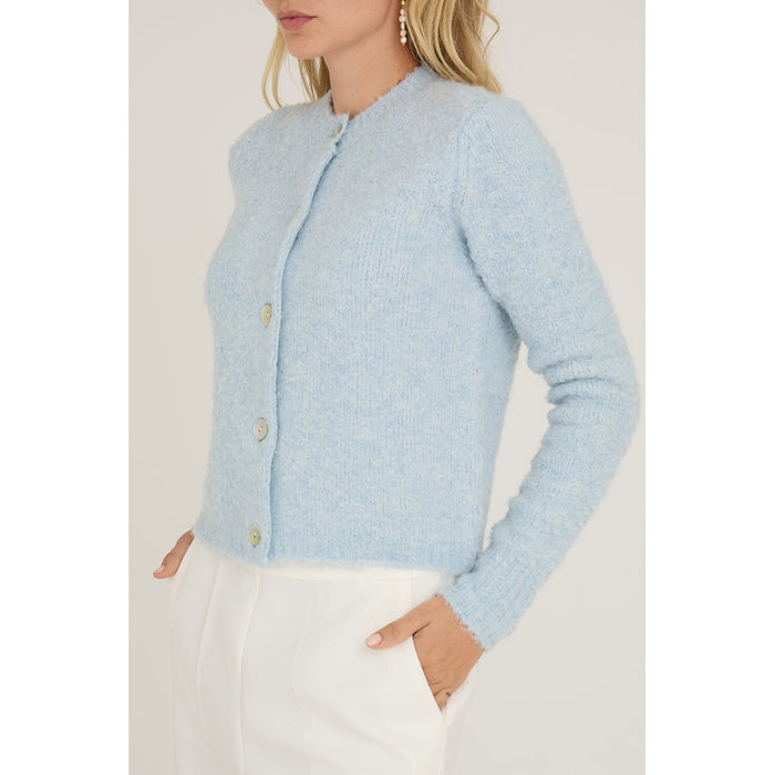 Audrey Strik Cardigan, Lyseblå