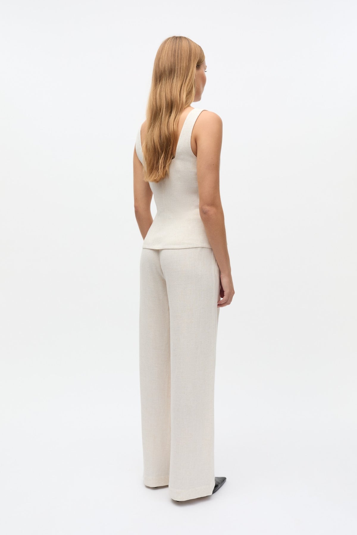 Keely Top, Light Sand Mel