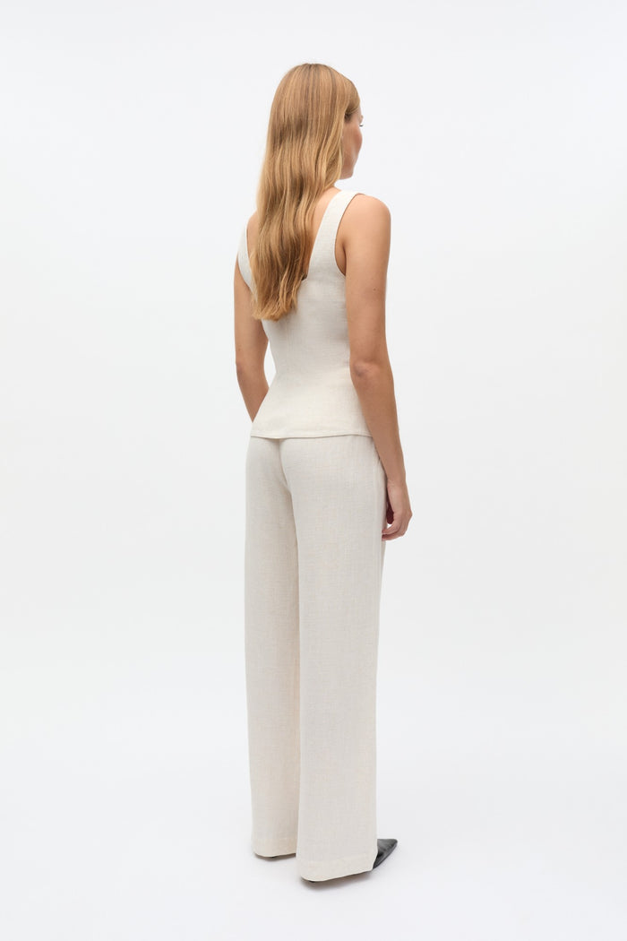 Keely Top, Light Sand Mel