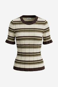 Gigi Bluse, Olive Birch