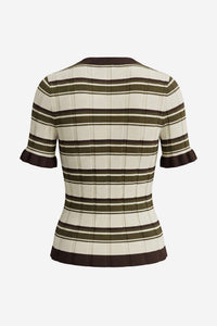 Gigi Bluse, Olive Birch