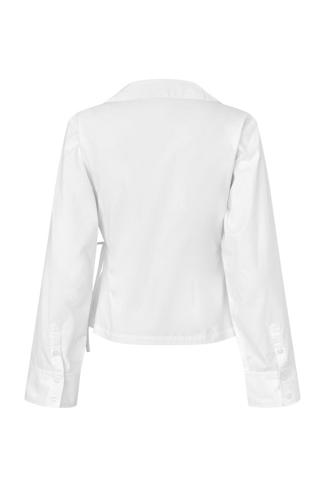 Akron Skjortebluse, Hvid