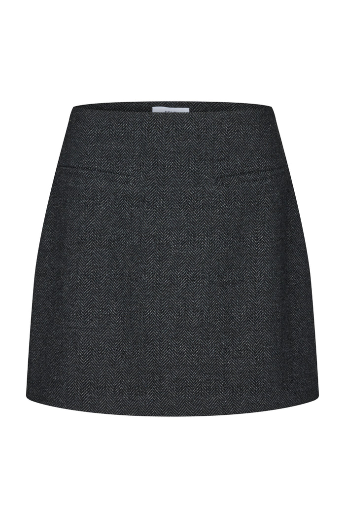 Arizona Nederdel, Dark Grey Melange