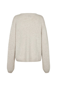 Elise Strik Cardigan, Moonstruck Melange