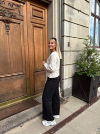 Lisette Strik Cardigan, Sand