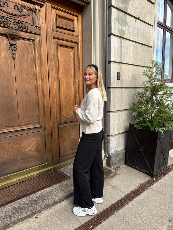 Lisette Strik Cardigan, Sand