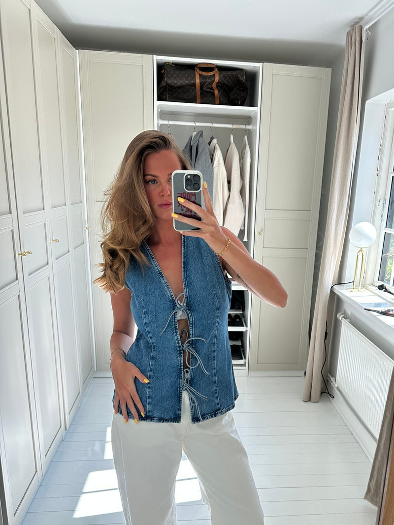 Atenna Top, Denim