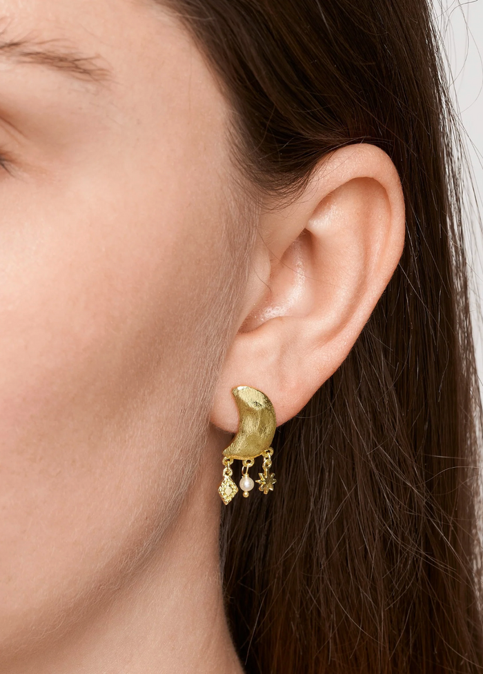 Noelle Øreringe, Guldbelagt