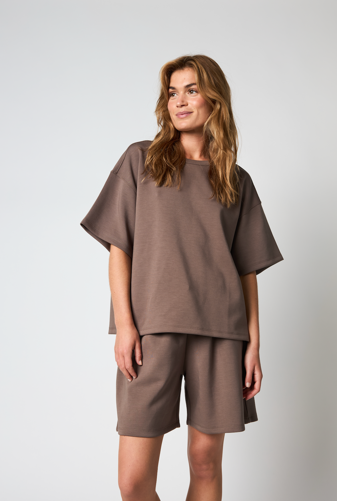HTD Sweat Tee, Brun