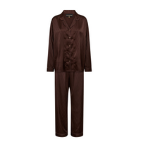 HTD Satin Pyjamas, Brown