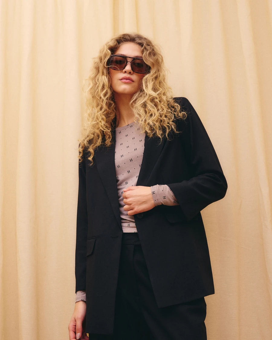 HTD Suit Pants, Sort