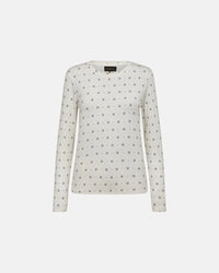 HTD Cashmere (blend) Bluse, Hvid