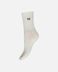 2-pak strømper, Hvid
