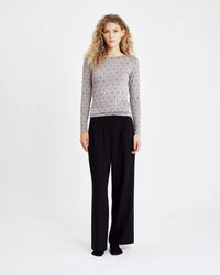 HTD Cashmere (blend) Bluse, Sand