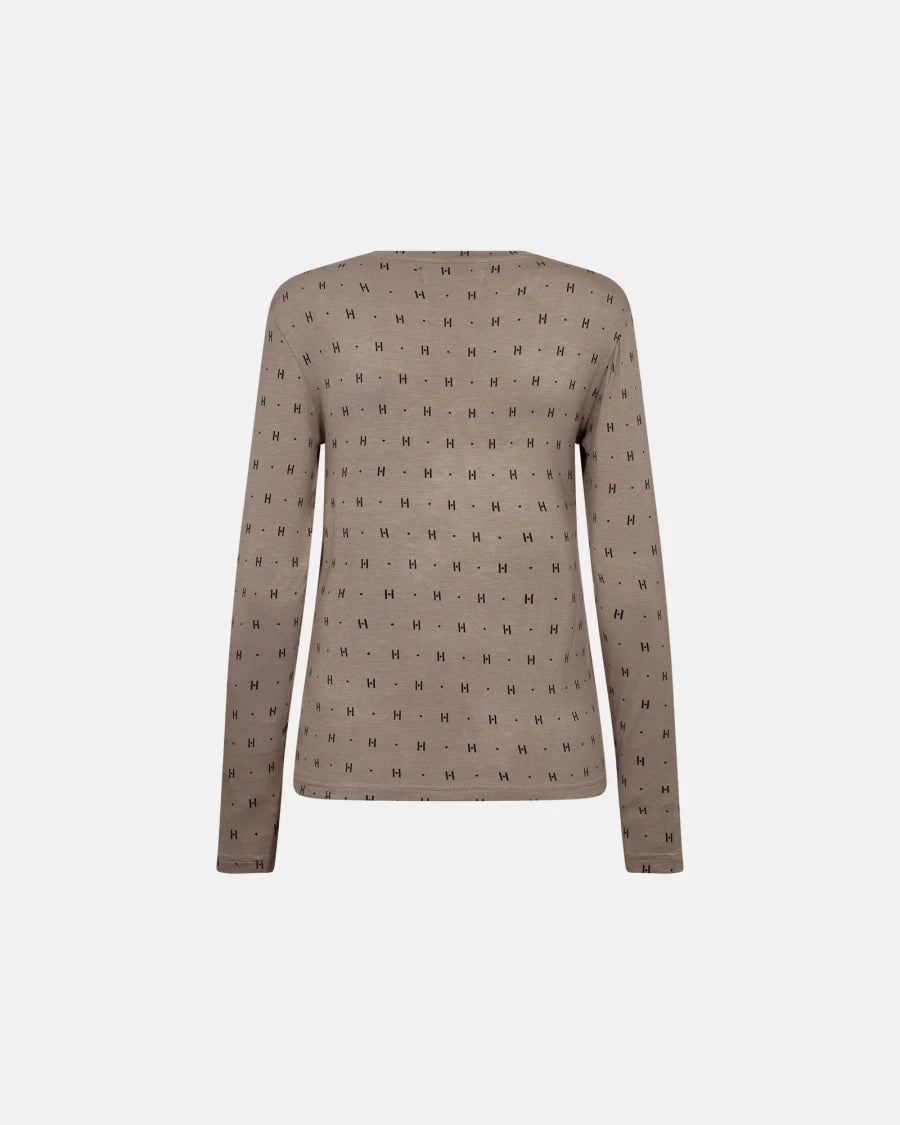 HTD Cashmere (blend) Bluse, Sand
