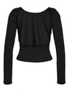 KERRY L/S OPEN BACK TOP