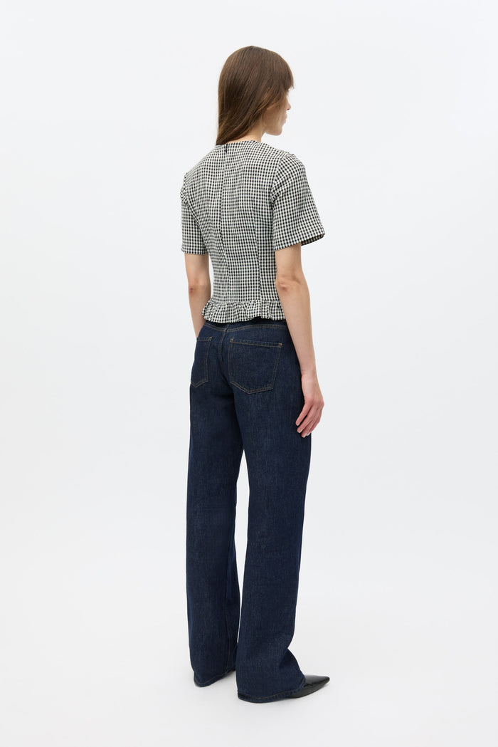 Yumi Top, Sort/Hvid