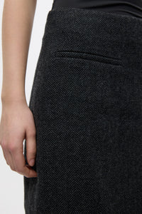 Arizona Nederdel, Dark Grey Melange