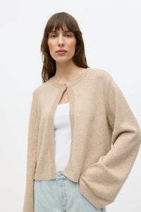 Jade Cardigan, Brindle Melange