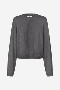 Jade Cardigan, Dark Grey Melange