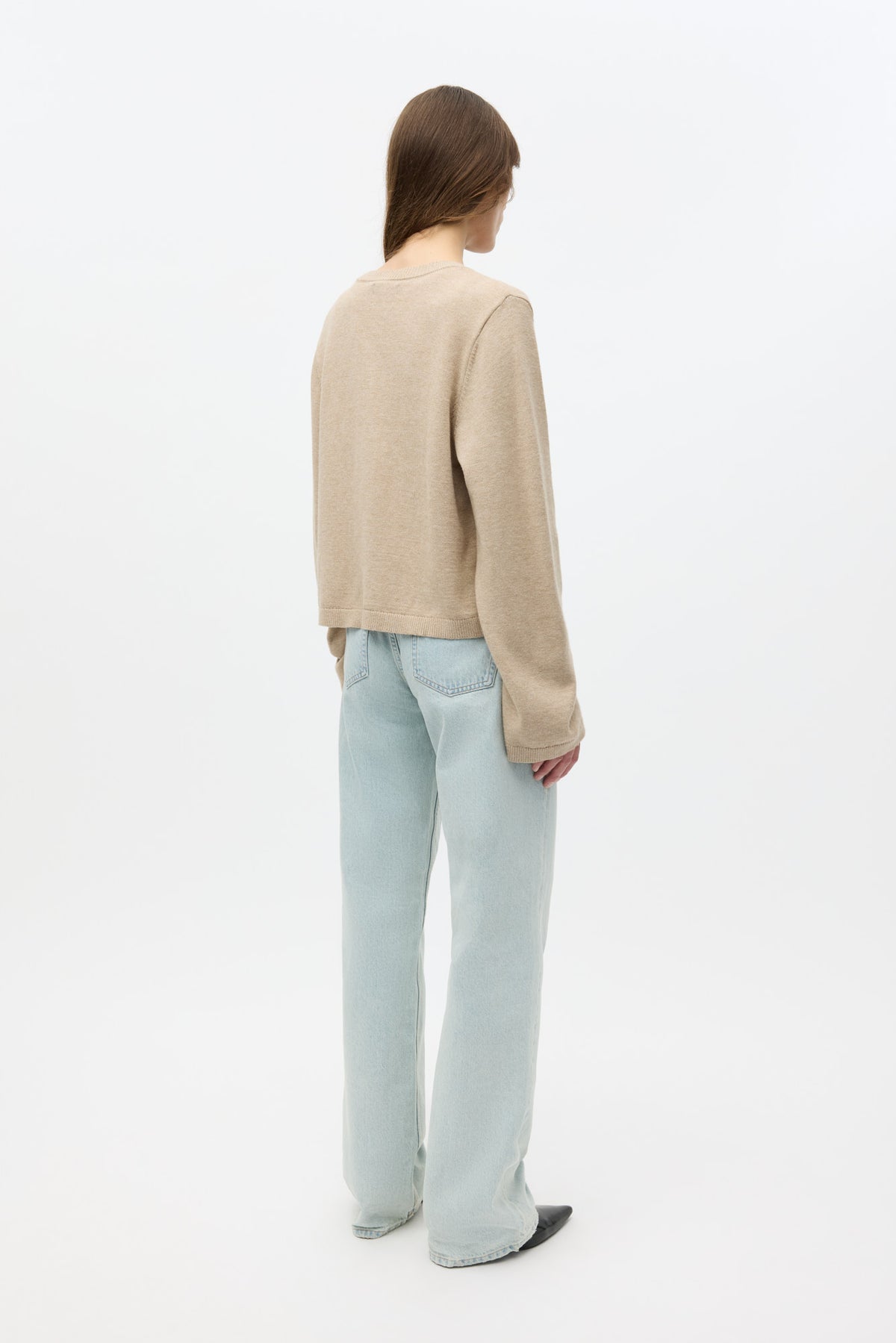 Jade Cardigan, Brindle Melange